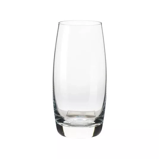 Jogo 06 Copos Altos De Vidro Cosmopolitan 400 ml
