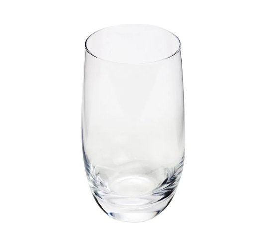 Jogo 06 Copos de Vidro 400 ml Cromus