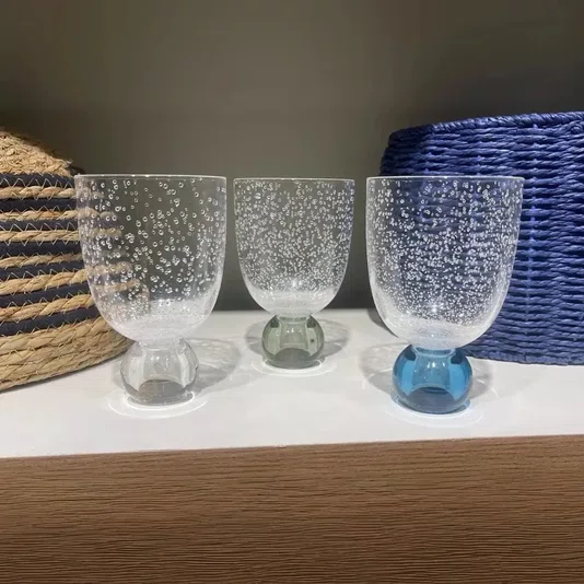 Jogo 02 Copos em Acrílico Bola Azul Entrecasa 360ml