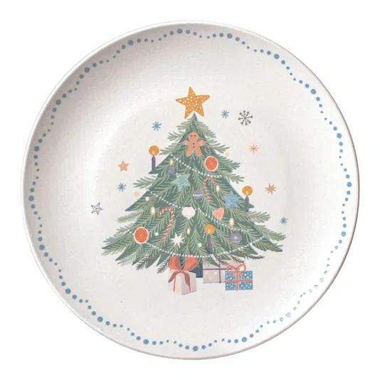 Jogo 06 Pratos Rasos Coup Stoneware Doce Magia Porto Brasil