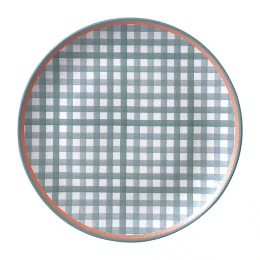 Jogo 06 Pratos Rasos Coup Stoneware Tempo de Festa Porto Brasil