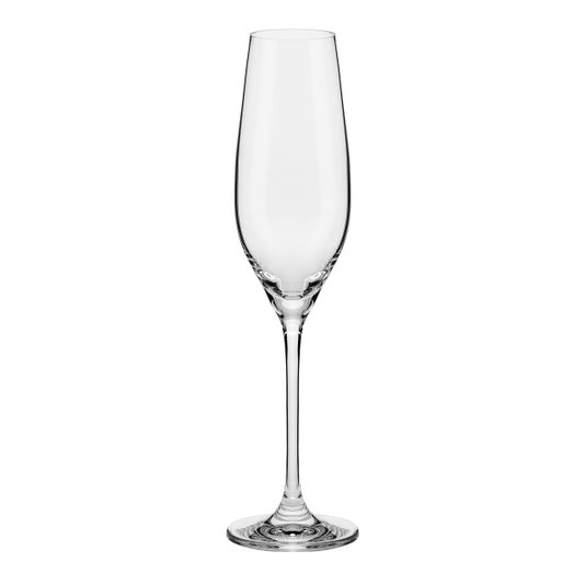Jogo 06 Taças Cristal Para Espumante 210 ml Oxford