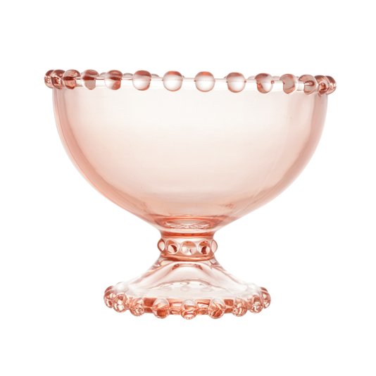 Jogo 06 Taças Cristal Wolff Pearl Rosé 11x9 cm