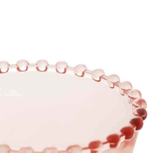 Jogo 06 Taças Cristal Wolff Pearl Rosé 11x9 cm