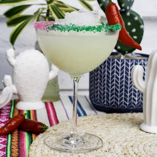 Jogo 06 Taças de Cristal para Margarita/Coupe Oxford 350 ml