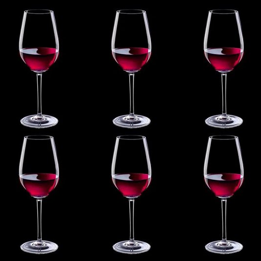 Jogo 06 Taças de Cristal para Brunello Di Montalcino Strauss 540 ml