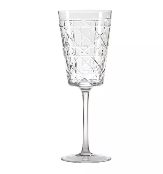 Jogo 06 Taças para Vinho Tinto em Cristal Casa de Bragança Mozart Incolor 340 ml