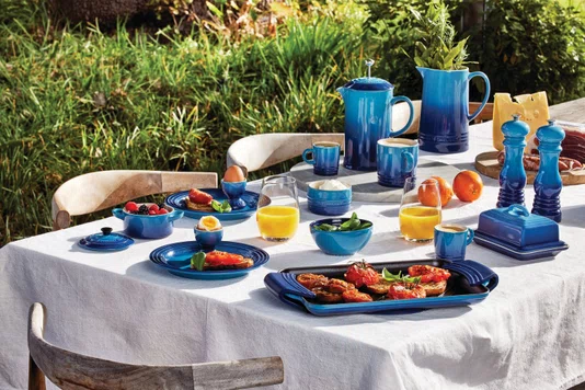Jogo 2 Canecas Espresso 100ml Le Creuset Azure Blue