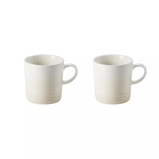 Jogo 2 Canecas Espresso 100ml Le Creuset Meringue