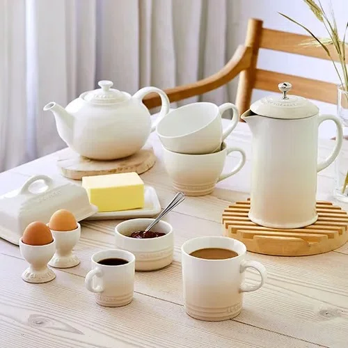 Jogo 2 Canecas Espresso 100ml Le Creuset Meringue