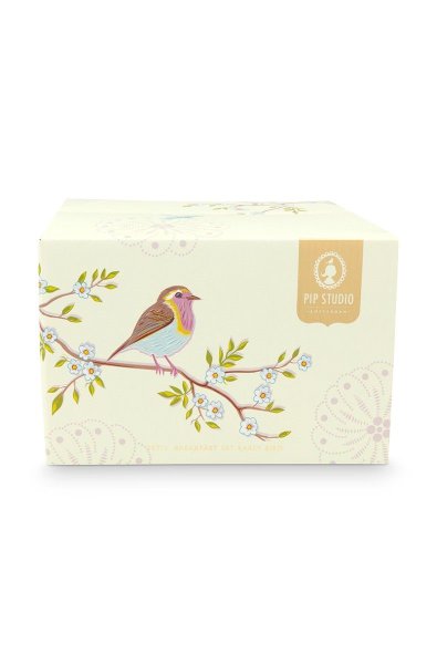 Jogo 02 Canecas Grandes Early Bird Pip Studio Rosa