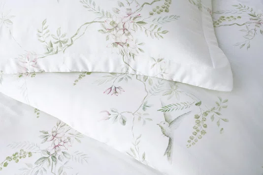 Jogo 2 Fronhas Isola Bella Bambu 300 Fios Trussardi Estampado 50cm x 70cm