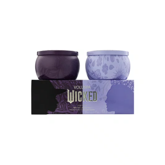 Jogo 2 Mini Velas Lata Act II Wicked Voluspa 25 Horas
