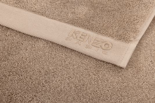 Jogo 2 Peças Banhão e Rosto Iconic Kenzo Home Avelã