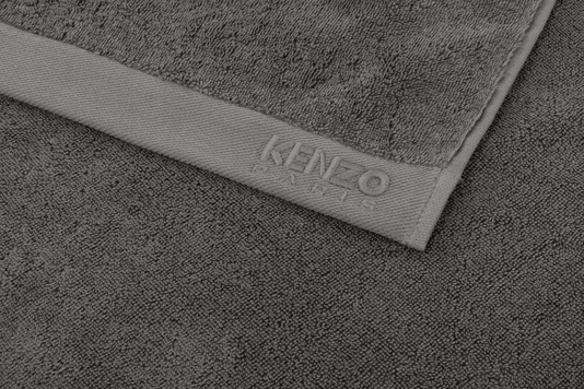 Jogo 2 Peças Banhão e Rosto Iconic Kenzo Home Cinza