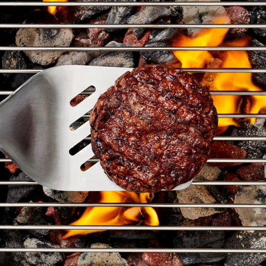 Jogo 2 Peças Pinça e Espátula para Churrasco Inox Oxo