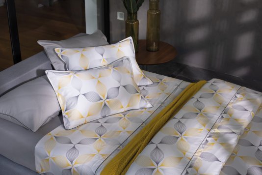 Jogo 3 Peças Capa de Edredom Duvet Henge 300 Fios Casal By The Bed