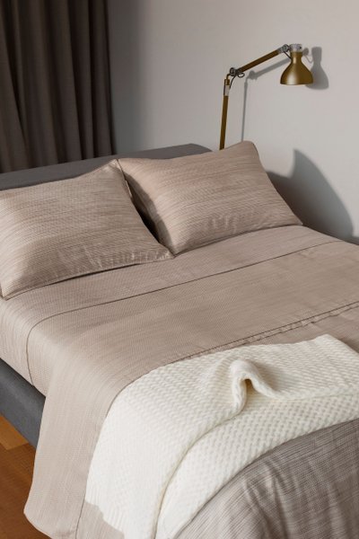 Jogo 3 Peças Capa de Edredom Duvet Ludlow By The Bed 300 Fios Super King