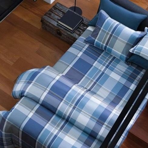 Jogo 3 Peças Capa De Edredom Super King 300 Fios Hester By The Bed Estampado