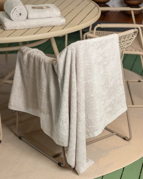 Jogo 5 Peças Banhão e Rosto Modena LCL Home By Trussardi Branco e Gelo