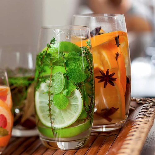 Jogo 6 Copos Long Drink em Cristal Oxford 550 ml
