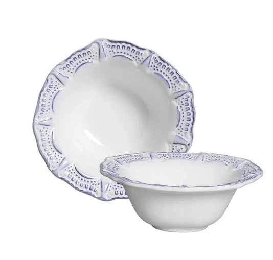 Bowl Para Sopa Ville Provance Azul Scalla Ceramica 
