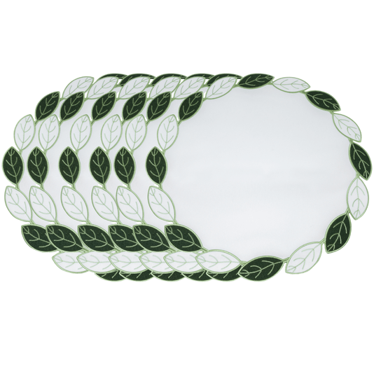 Jogo Americano 06 Peças Garden Flor de Lis 43 cm