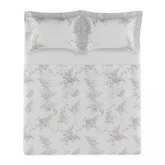 Jogo Cama Casal Com Capa Almofada Brenda 200 Fios Karsten