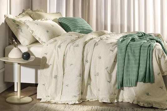 Jogo Cama Casal Elise 200 Fios 220cm x 250cm Karsten