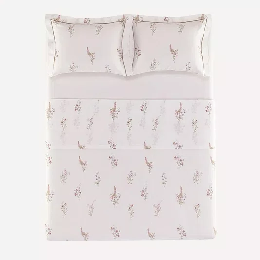 Jogo Cama Super King Arabella 300 Fios Egípcio Karsten