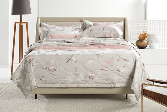Jogo Cama Super King Cetim 200 Fios Fiora Trussardi Estampado 2,80 X 2,60 m