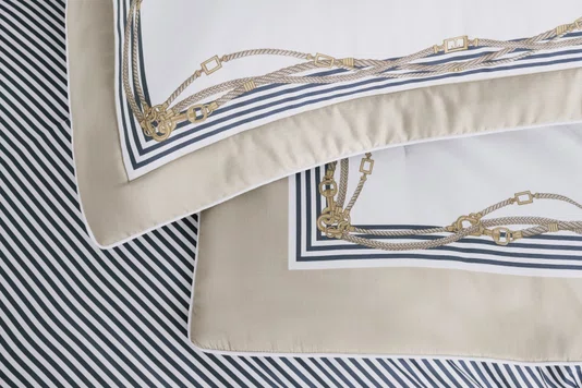 Jogo Cama Super King Galizzi 300 Fios Trussardi Estampado 280cm x 280cm
