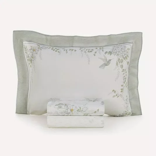Jogo Cama Super King Laura 300 Fios Egípcio Karsten 290x260
