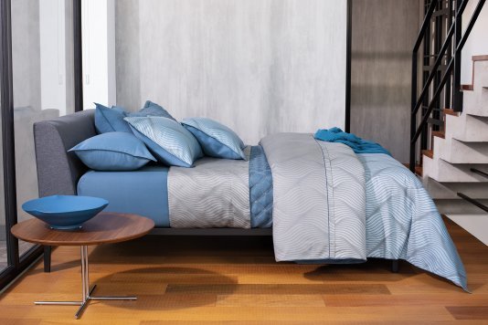 Jogo Capa De Edredom Super King Hudson 300 Fios By The Bed 2,60X2,80
