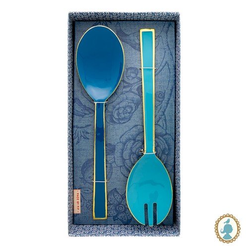 Jogo com 2 Colheres para Salada Spring to Life Pip Studio Azul