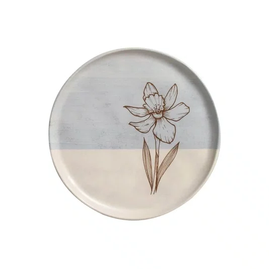 Jogo de 06 Pratos Sobremesa Bio Liris Porto Brasil 21,5 cm