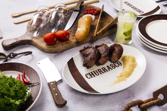 Jogo de 10 Peças para Churrasco Tradição Oxford
