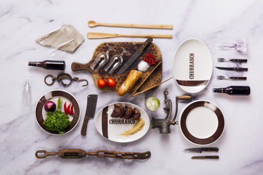 Jogo de 10 Peças para Churrasco Tradição Oxford
