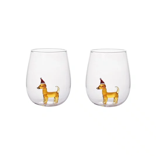 Jogo de 2 Copos Natal Christmas 450 ml