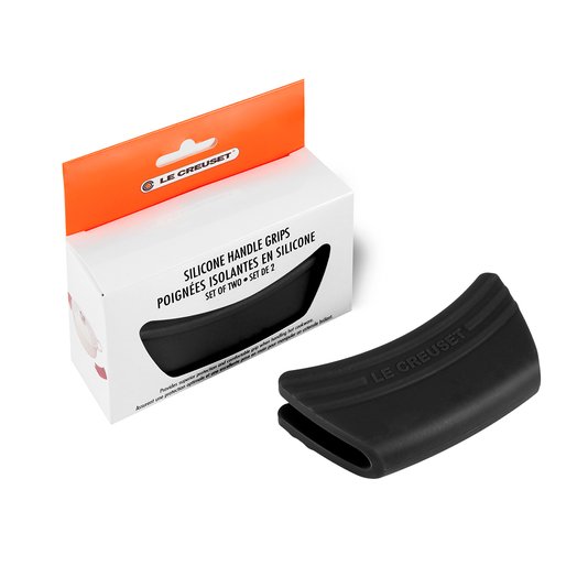 Conjunto Pegador de Silicone para Panela Le Creuset Preto