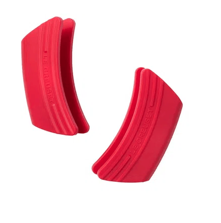 Jogo de 2 Pegadores de Silicone para Panela Vermelho Le Creuset