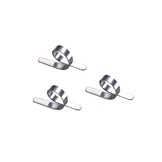 Jogo de 6 Argolas para Guardanapo Sissa Riva Aço Inox