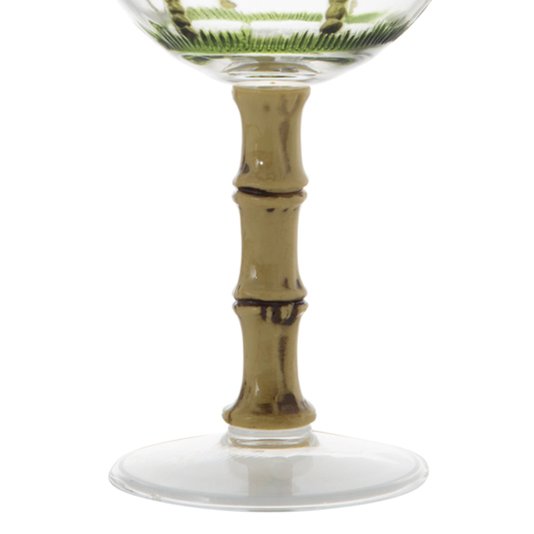 Jogo de 6 Taças em  Acrílico Palm Tree Bon Gourmet 450 ml