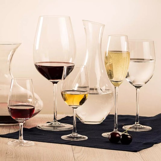 Jogo de 06 Taças para Espumante em Cristal Oxford 230 ml