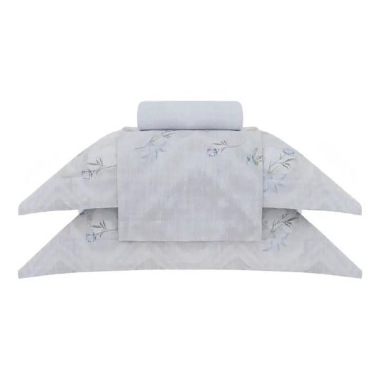Jogo de Cama Casal 180 Fios Botanical Buddemeyer Estampado