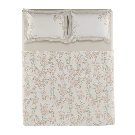 Jogo De Cama Casal Amelia 200 Fios 2,20 x 2,50 Karsten
