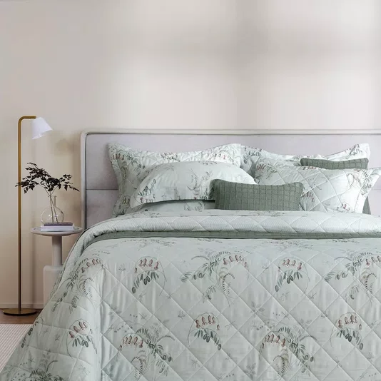 Jogo de Cama Casal Bronte 200 Fios Trussardi Estampado 2,20 x 2,60 m