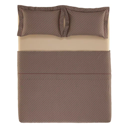 Jogo De Cama Casal Carcalla 200 Fios Trussardi 2,20 x 2,60 m