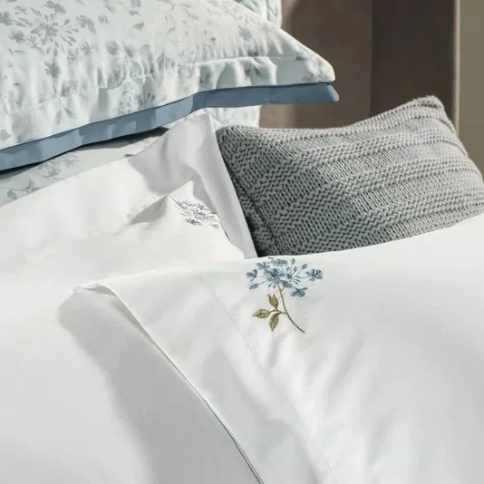 Jogo de Cama Casal Ellie 300 Fios Egípcio Karsten