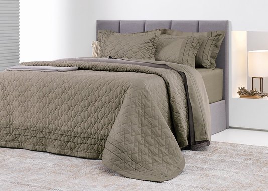Jogo De Cama Casal Faggio 200 Fios Estampado Trussardi 2,20X2,60